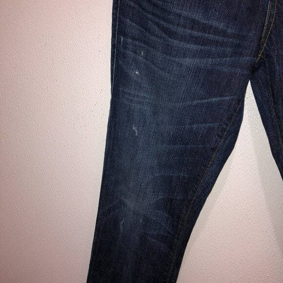 True Religion Avery Womens Size 26 Dark Wash Pockets Straight Leg Denim Jeans - Picture 7 of 15